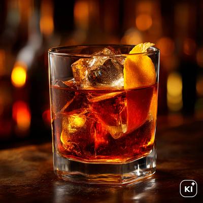 Black Strap Old Fashioned
