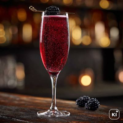 Blackberry Royale Cocktail Rezept