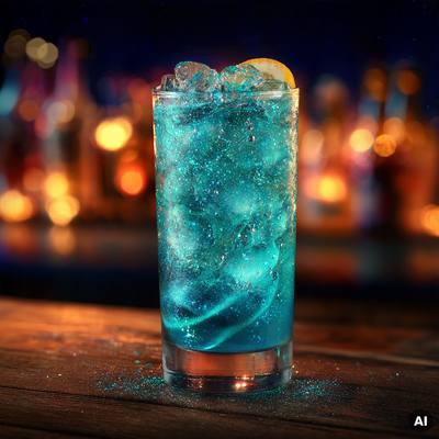 Blue Lagoon Twist Cocktail Rezept