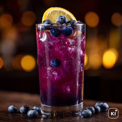 Blueberry Vodka Lemonade Cocktail