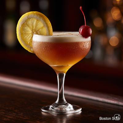 Boston Sour Cocktail Rezept
