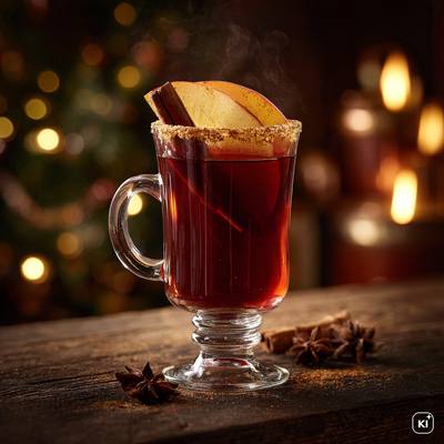 Bratapfel-Glühwein Rezept