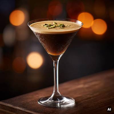 Cardamom Espresso Martini