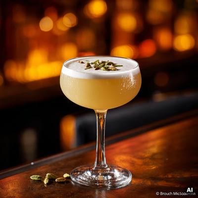 Cardamom Gin Sour Rezept