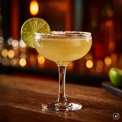 Champagne Margarita Cocktail Rezept