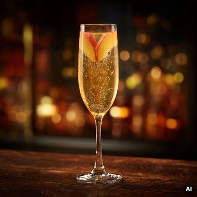 Cinzano Asti Peach Cocktail Rezept