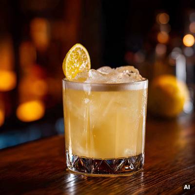 Cinzano Bianco Sour