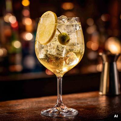 Cinzano Bianco Spritz Cocktail Rezept
