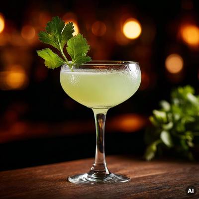 Cocktailrezept Coriander Gimlet