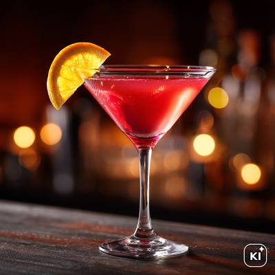 Cosmopolitan ohne Zucker Cocktail