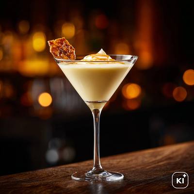 Cocktailrezept Crème-Brûlée Martini