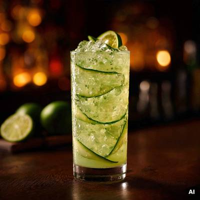 Cucumber Sake Cooler
