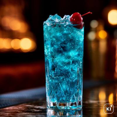 Dark red Cherry Cocktail