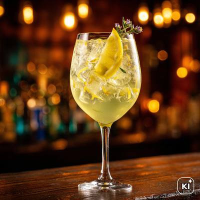Enzian Spritz Cocktail Rezept