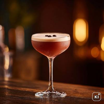 Cocktailrezept Espresso Rose