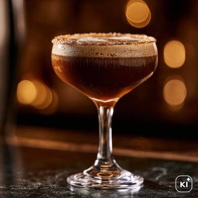 French Coffee Cocktail Rezept