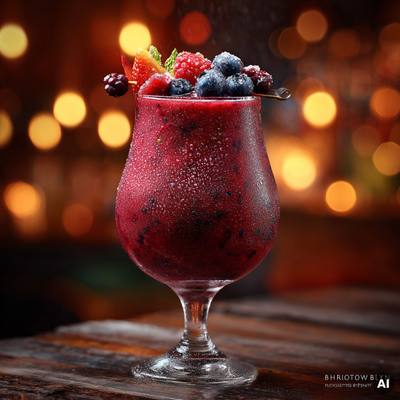 Frozen Berry Frappé