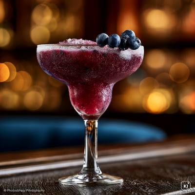 Frozen Blueberry Margarita