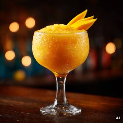 Frozen Mango Daiquiri Cocktail Rezept