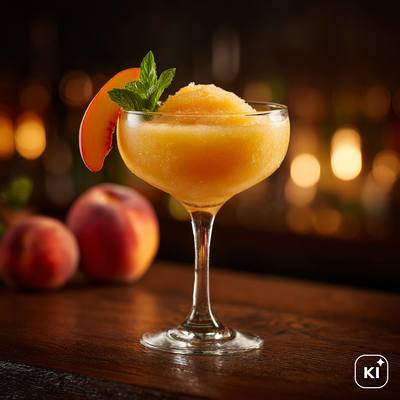 Frozen Peach Daiquiri