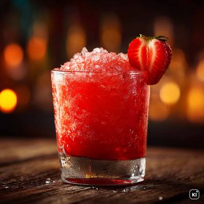 Frozen Strawberry Margarita alkoholfrei