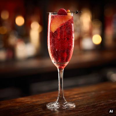 Fruit Puree Bellini