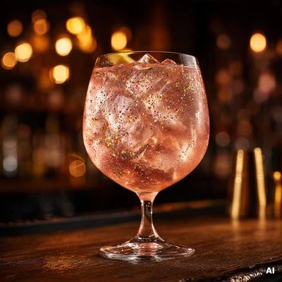 Funkelnder Lillet Rosé