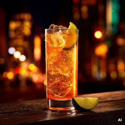 Gin Fanta Cocktail