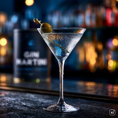 Gin Martini Cocktail Rezept