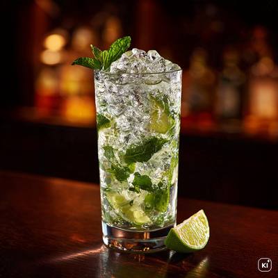 Gin Mojito Cocktail Rezept
