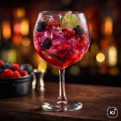 Gin Wild Berry Cocktail