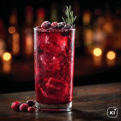 Ginger Berry Fizz