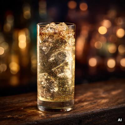 Glitzer Gin Tonic