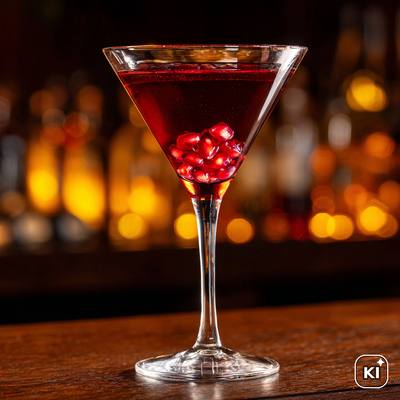 Granatapfel Martini