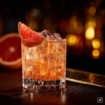 Grapefruit-Ginger Sour Cocktail Rezept