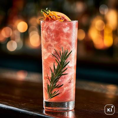Grapefruit Tonic Cocktail
