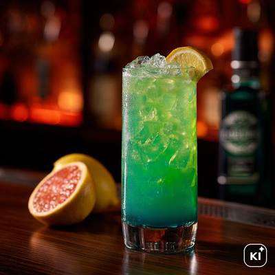 Green Lagoon Cocktail