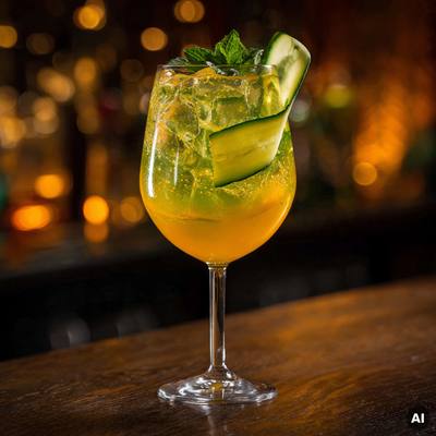 Gurken Aperol Spritz