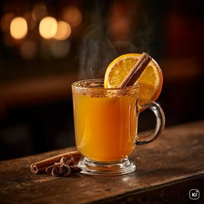Heißer Aperol Spritz Cocktail Rezept