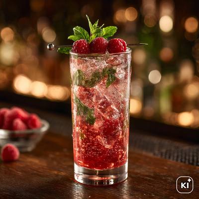 Himbeergeist Fizz