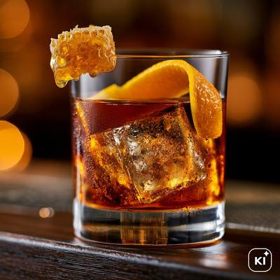 Honeycomb Old Fashioned