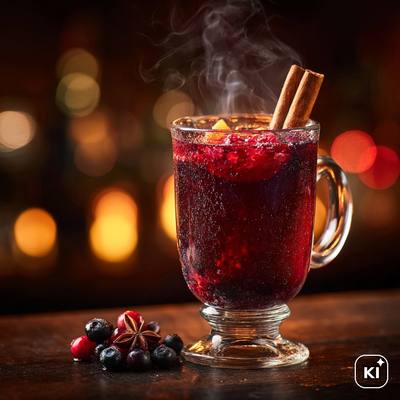 Hot Spiced Berry Punch Rezept
