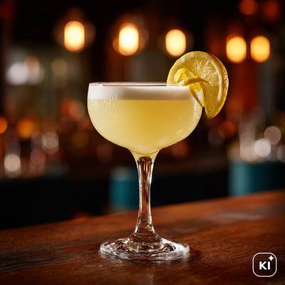 Jasmine Gin Sour Rezept