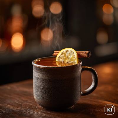 Karamell-Zuckerhut-Grog