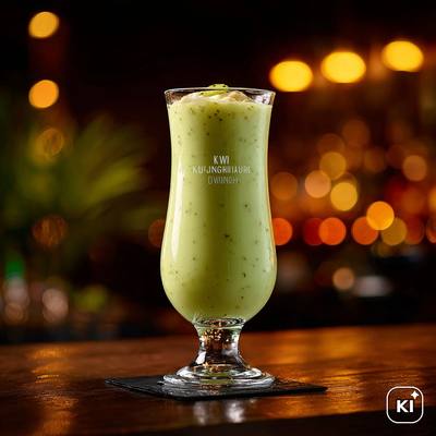 Kiwi-Joghurt-Drink Cocktail Rezept