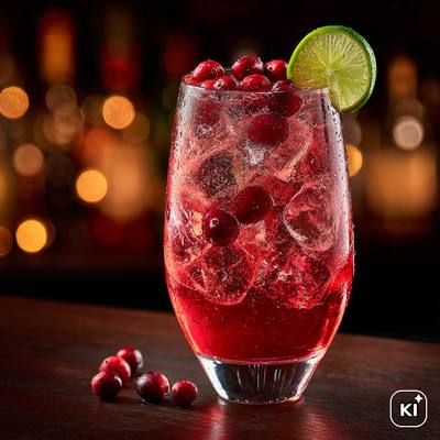 Lillet Cranberry Cocktail Rezept