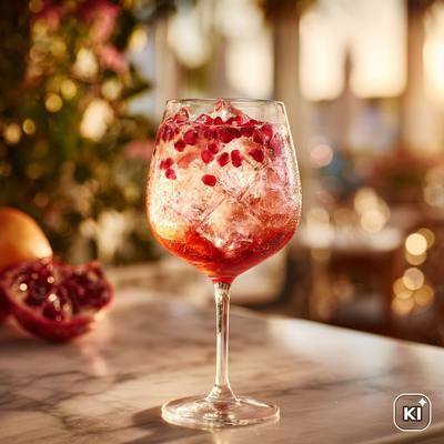 Lillet Granatapfel Spritz