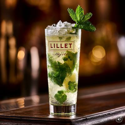 Lillet Mojito Cocktail Rezept