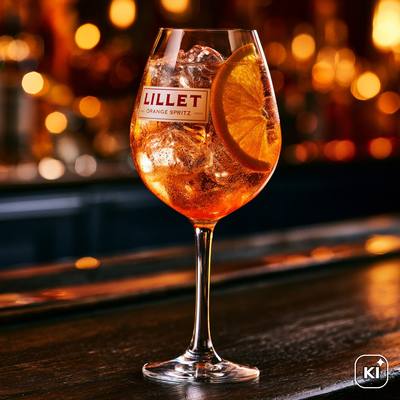 Lillet Orange Spritz