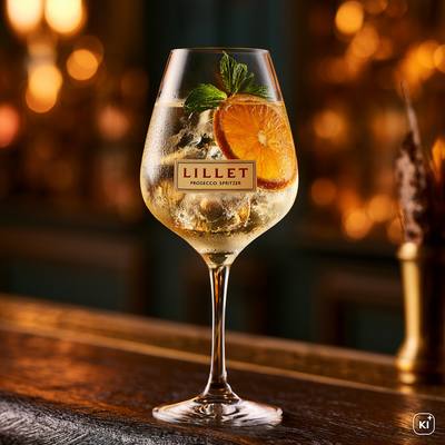 Lillet Prosecco Spritzer